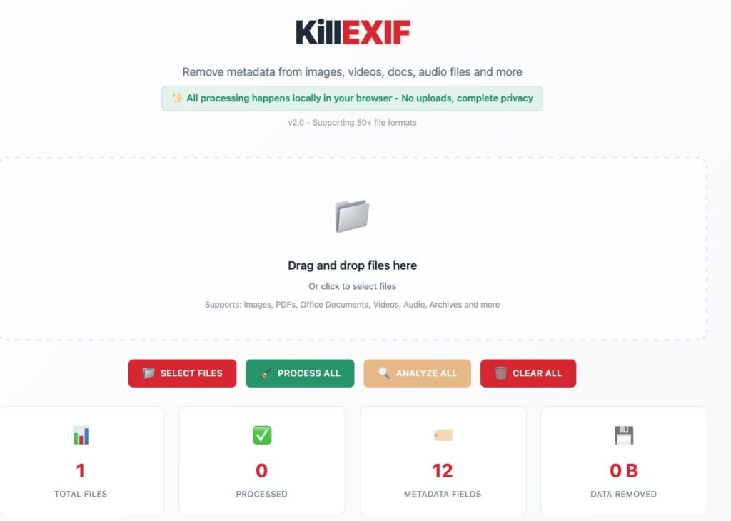 killexif website