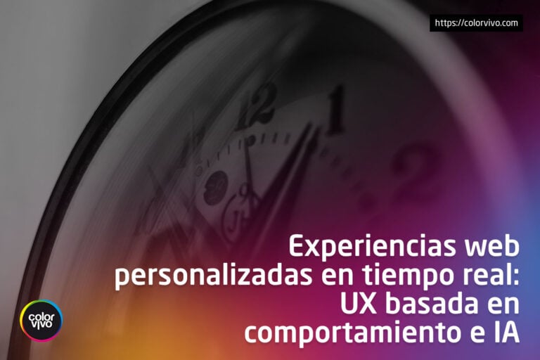 Inicio Color Vivo Internet 8 experiencia web tiempo