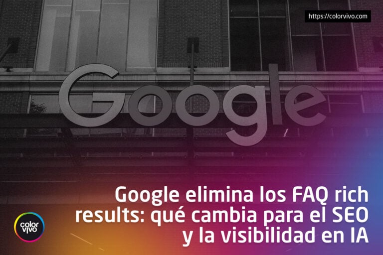 Inicio Color Vivo Internet 9 faq rich results