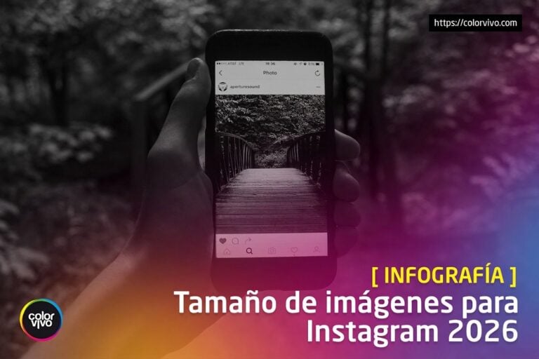 Infografía de tamaño de imágenes para Instagram en 2026